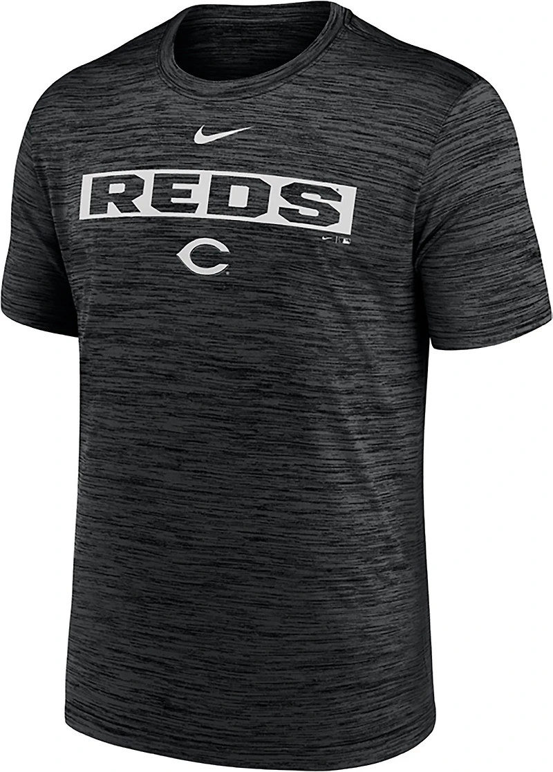 Nike Men's Cincinnati Reds Primetime Rewind Velocity Graphic T-shirt