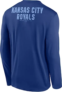 Nike Men's Kansas City Royals Primetime 2 Hit Legend Long Sleeve Graphic T-shirt