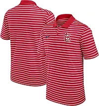 Nike Men's St. Louis Cardinals Primetime Striped Victory Polo Shirt