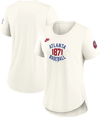 Nike Women's Braves Cooperstown '70s Inspired Triblend T-shirt