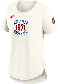 Nike Women's Braves Cooperstown '70s Inspired Triblend T-shirt