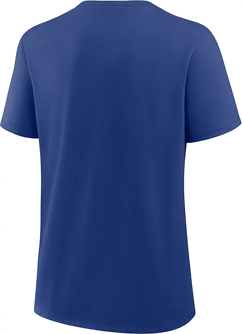 Nike Women's Chicago Cubs Primetime Script Cotton Short Sleeve T-shirt