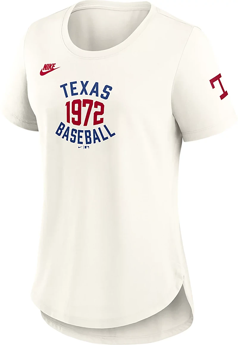 Nike Women's Rangers Cooperstown '70s Inspired Triblend T-shirt