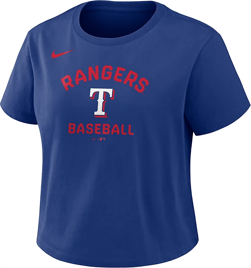 Nike Women's Rangers Primetime Inside Block Mod T-shirt