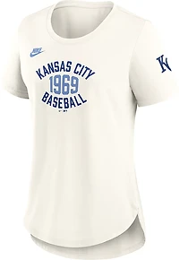Nike Women's Royals Cooperstown '70s Inspired Triblend T-shirt