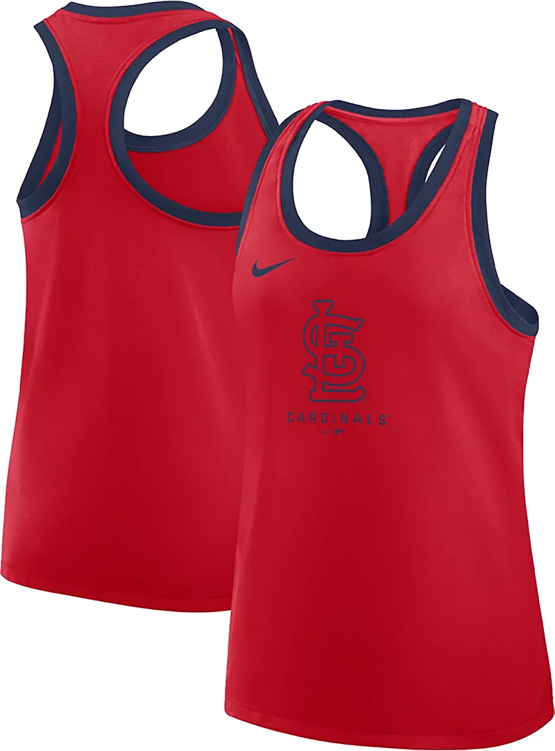Nike Women's Cardinals Team Logo Racerback Tank Top