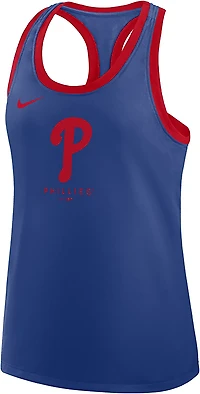 Nike Women's Phillies Team Logo Racerback Tank Top