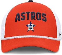 Nike Men's Houston Astros Primetime Rise Structured Trucker Cap