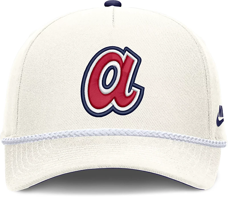 Nike Men's Atlanta Braves Cooperstown Rise Structured Cap