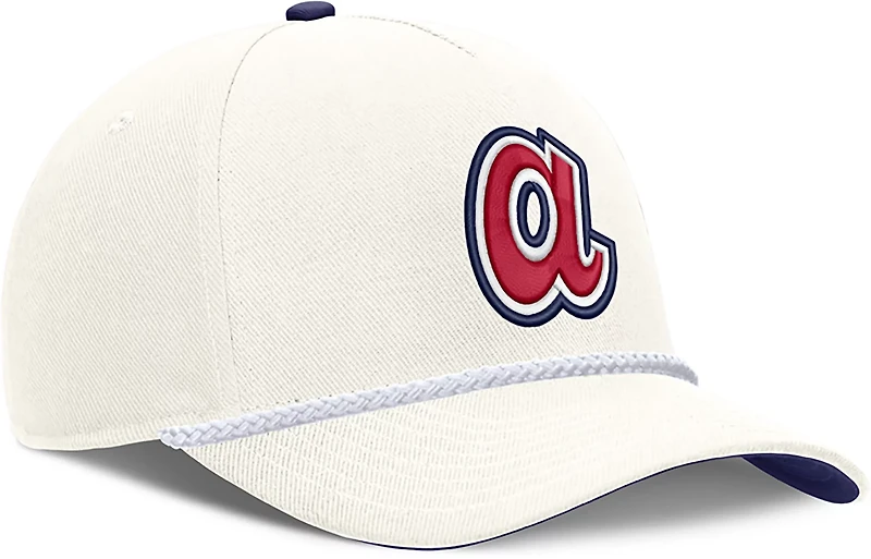 Nike Men's Atlanta Braves Cooperstown Rise Structured Cap