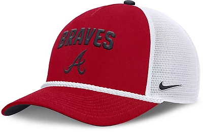 Nike Men's Atlanta Braves Primetime Rise Structured Trucker Cap