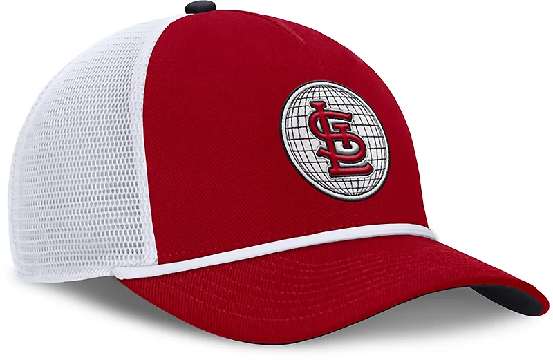 Nike Men's St. Louis Cardinals Primetime Rise Dri-FIT Structured 5-Panel Trucker Cap