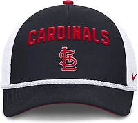 Nike Men's St. Louis Cardinals Primetime Rise Structured Trucker Cap
