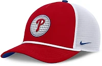 Nike Men's Philadelphia Phillies Primetime Rise Dri-FIT Structured 5-Panel Trucker Cap