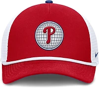 Nike Men's Philadelphia Phillies Primetime Rise Dri-FIT Structured 5-Panel Trucker Cap