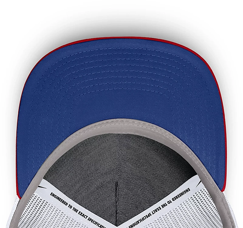 Nike Men's Philadelphia Phillies Primetime Rise Dri-FIT Structured 5-Panel Trucker Cap
