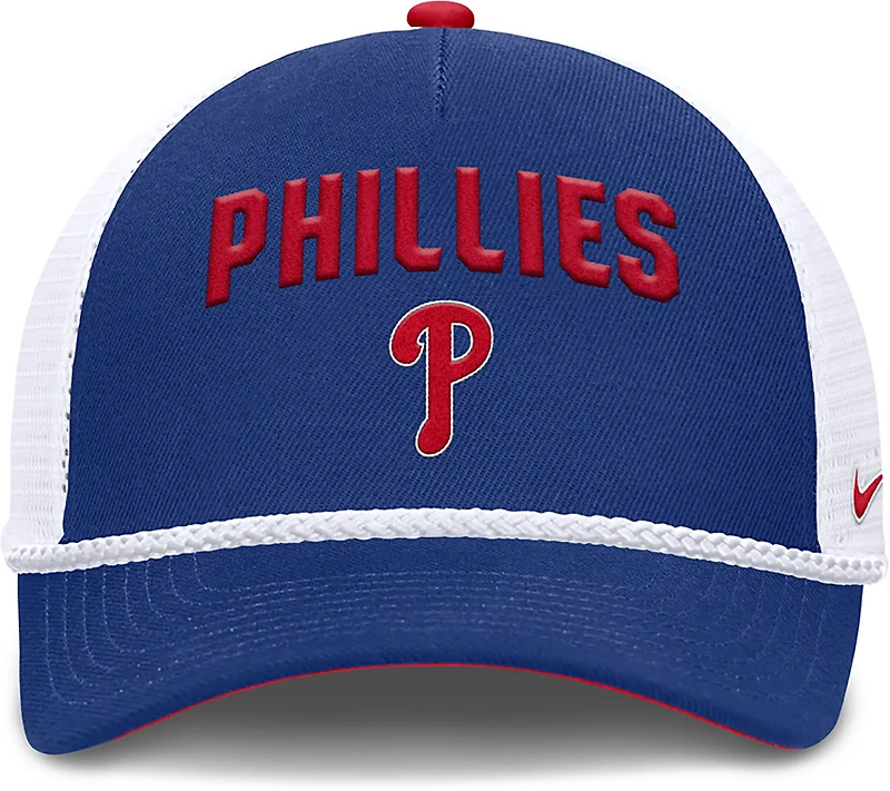 Nike Men's Philadelphia Phillies Primetime Rise Structured Trucker Cap