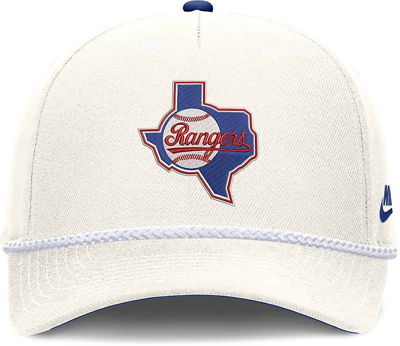 Nike Men's Texas Rangers Cooperstown Rise Structured Cap