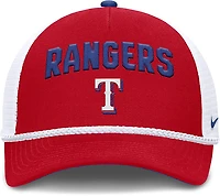 Nike Men's Texas Rangers Primetime Rise Structured Trucker Cap