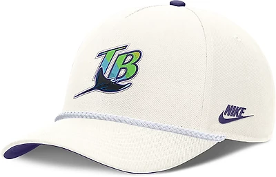 Nike Men's Tampa Bay Rays Cooperstown Rise Structured Cap
