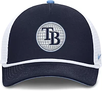 Nike Men's Tampa Bay Rays Primetime Rise Dri-FIT Structured 5-Panel Trucker Cap