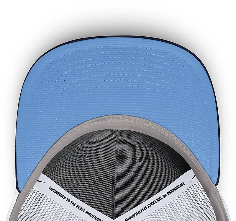 Nike Men's Tampa Bay Rays Primetime Rise Dri-FIT Structured 5-Panel Trucker Cap