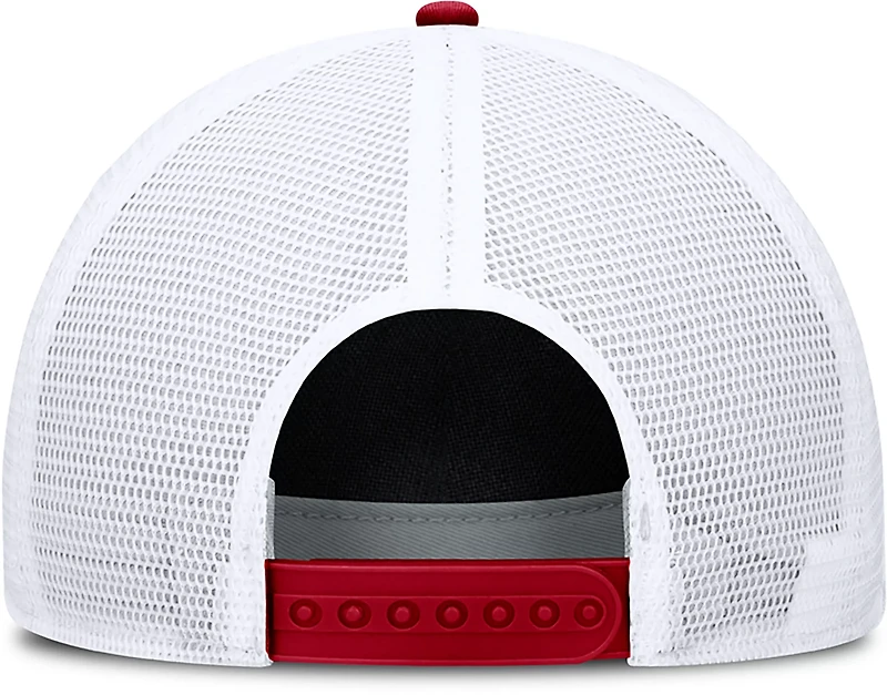 Nike Men's Cincinnati Reds Primetime Rise Structured Trucker Cap