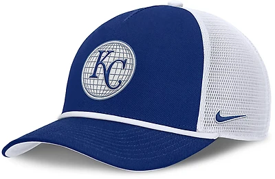 Nike Men's Kansas City Royals Primetime Rise Dri-FIT Structured 5-Panel Trucker Cap
