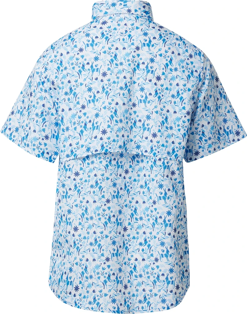 Magellan Outdoors Boys’ Laguna Madre Otomi Fishing Button Up Shirt