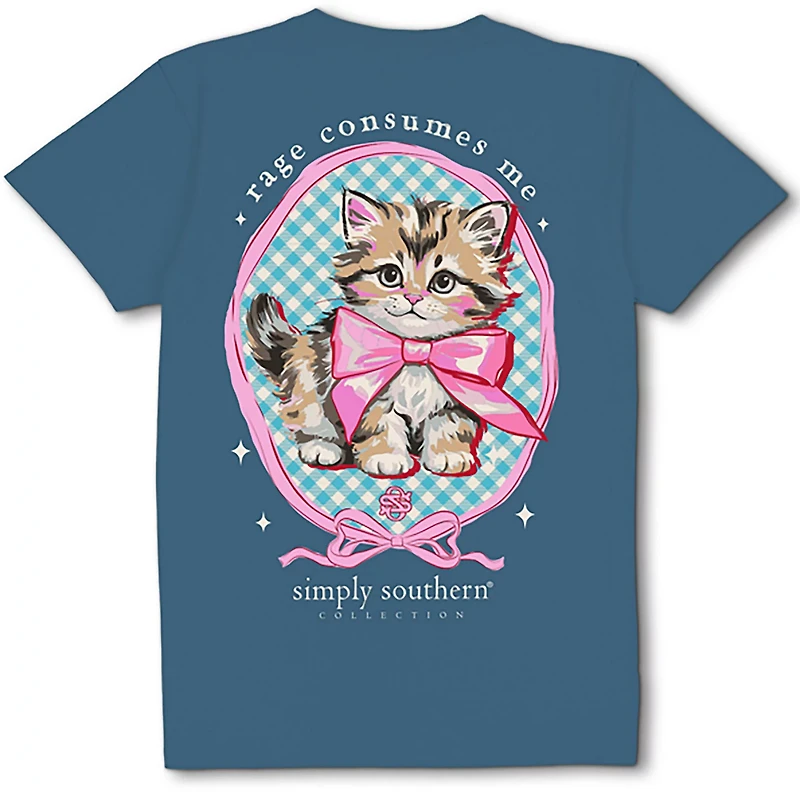 Simply Southern Women's Cat Graphic T-shirt