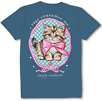 Simply Southern Women's Cat Graphic T-shirt