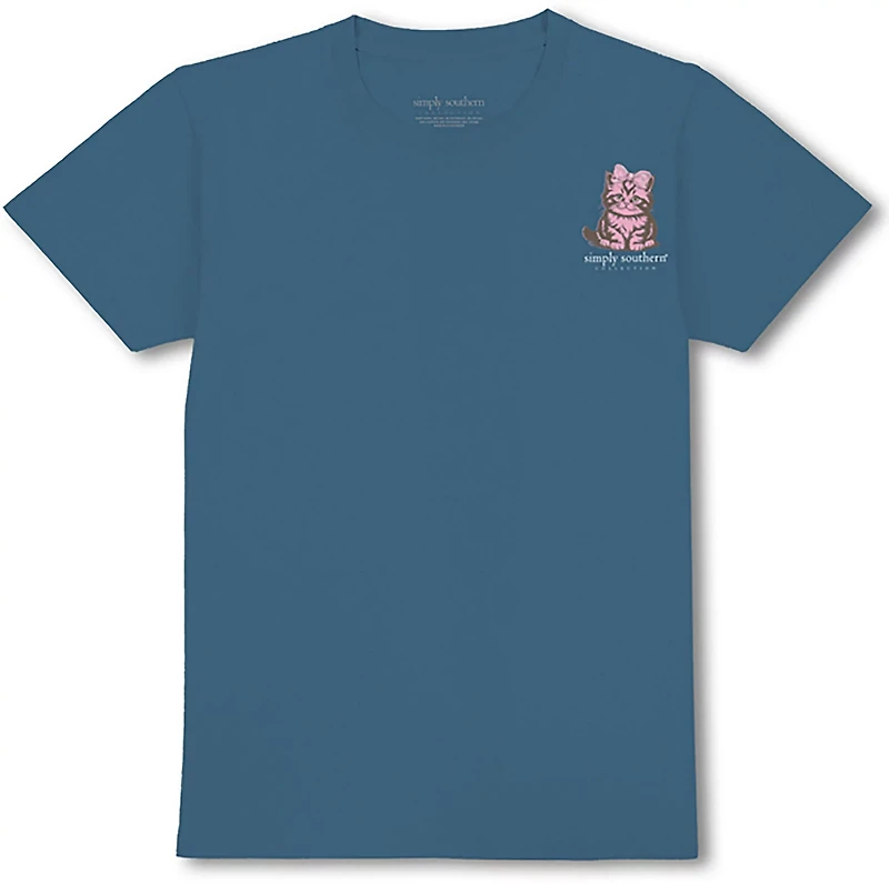 Simply Southern Women's Cat Graphic T-shirt