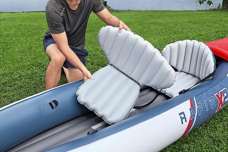 Hydro Force™ Rapid™ 10 ft 6 in X2 Inflatable Kayak Set