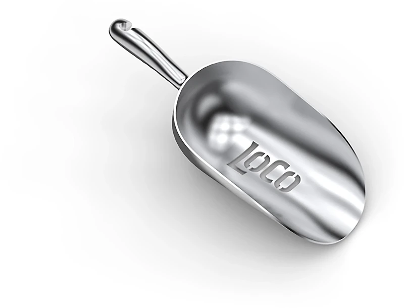 Loco Cookers 58 oz Aluminum Scoop