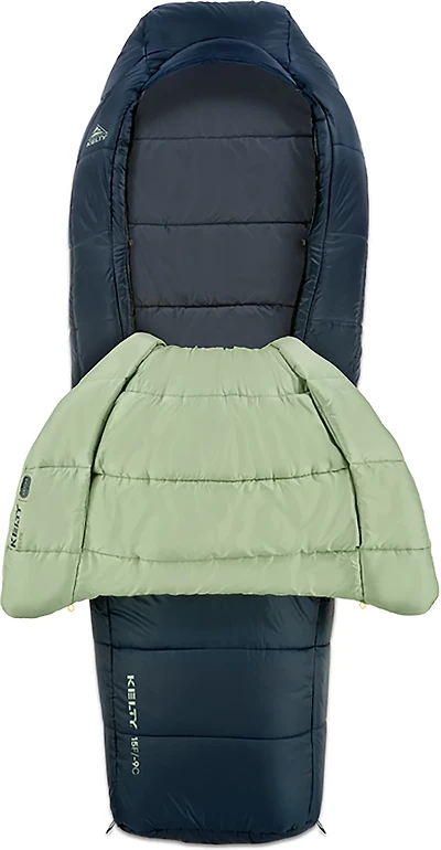 Kelty Adults' Eclipse Short 15°F Mummy Sleeping Bag