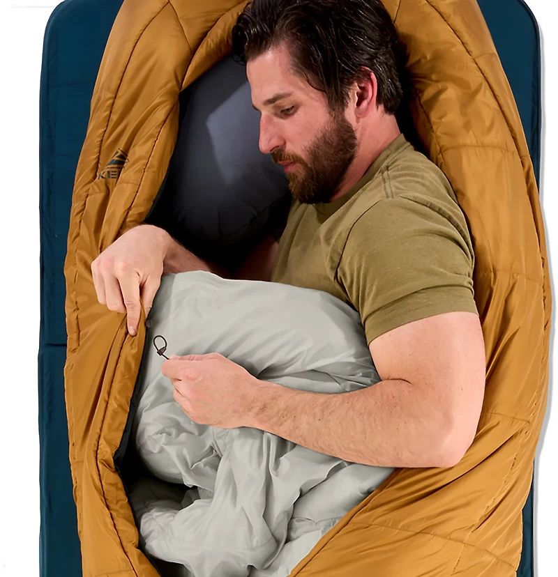 Kelty Adults' Eclipse Long 35°F Mummy Sleeping Bag