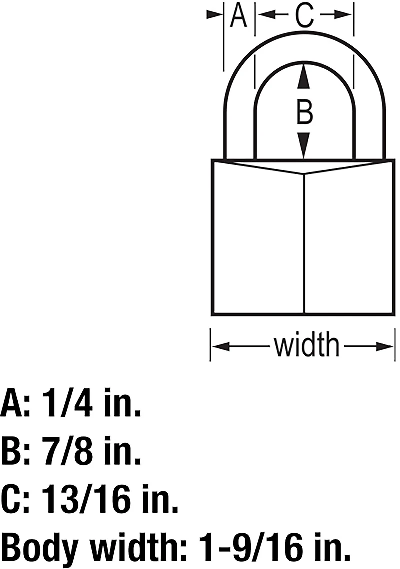 Master Lock Home and Yard Padlock