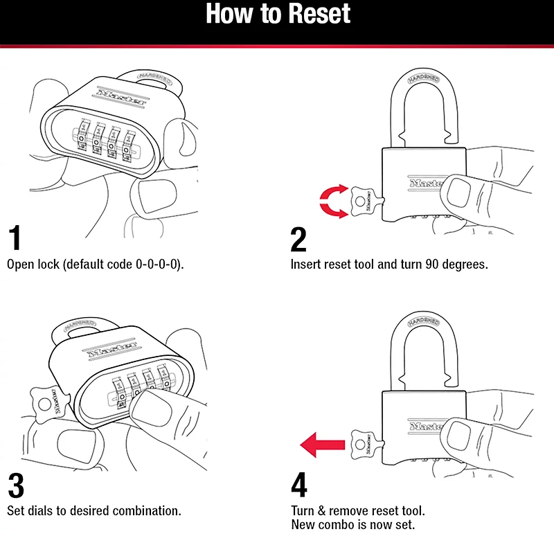 Master Lock Combination Padlock