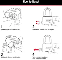 Master Lock Combination Padlock