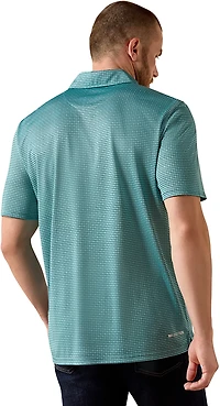 Ariat Men's Allover Print Polo Shirt