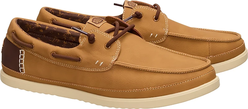 HEYDUDE Men's Harbor Lo Classic Boat Shoes