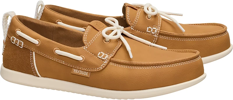 HEYDUDE Women's Wendy Harbor Breeze Lo Classic Boat Shoes