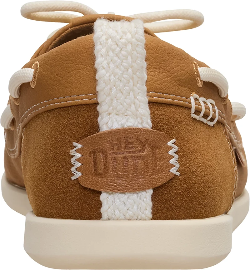 HEYDUDE Women's Wendy Harbor Breeze Lo Classic Boat Shoes