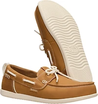 HEYDUDE Women's Wendy Harbor Breeze Lo Classic Boat Shoes