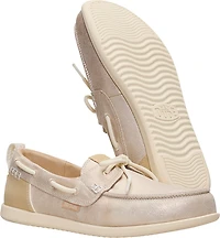 HEYDUDE Women's Wendy Harbor Breeze Lo Classic Boat Shoes