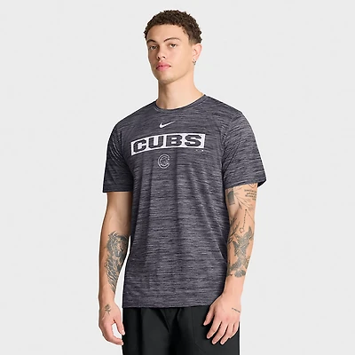 Nike Men's Chicago Cubs Primetime Rewind Velocity Graphic T-shirt