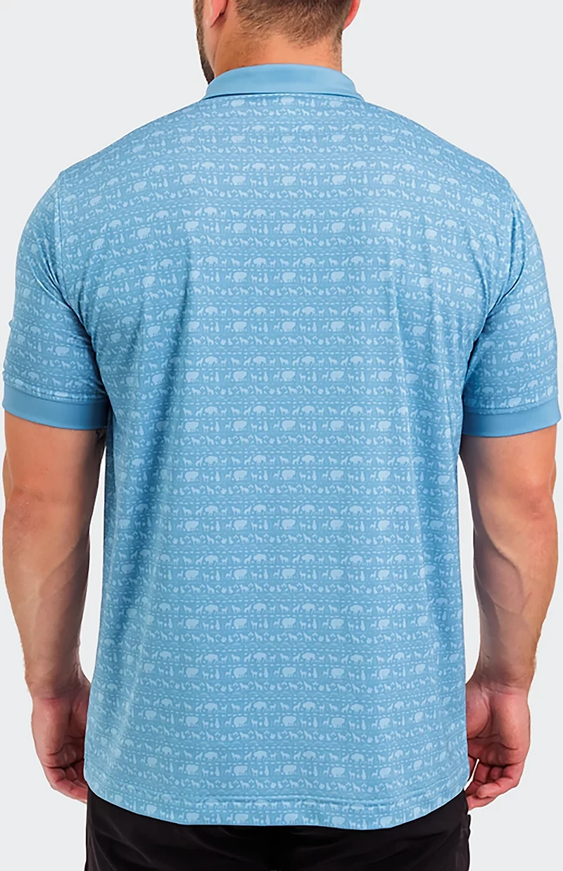 Waggle Golf Men's Sanctuary Polo Shirt