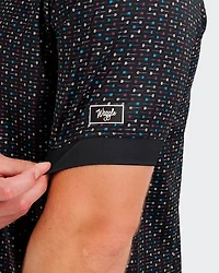 Waggle Golf Men's Throwing Darts Polo Shirt