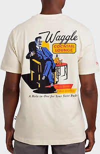 Waggle Golf Men's 3 Cocktail Lounge T-shirt