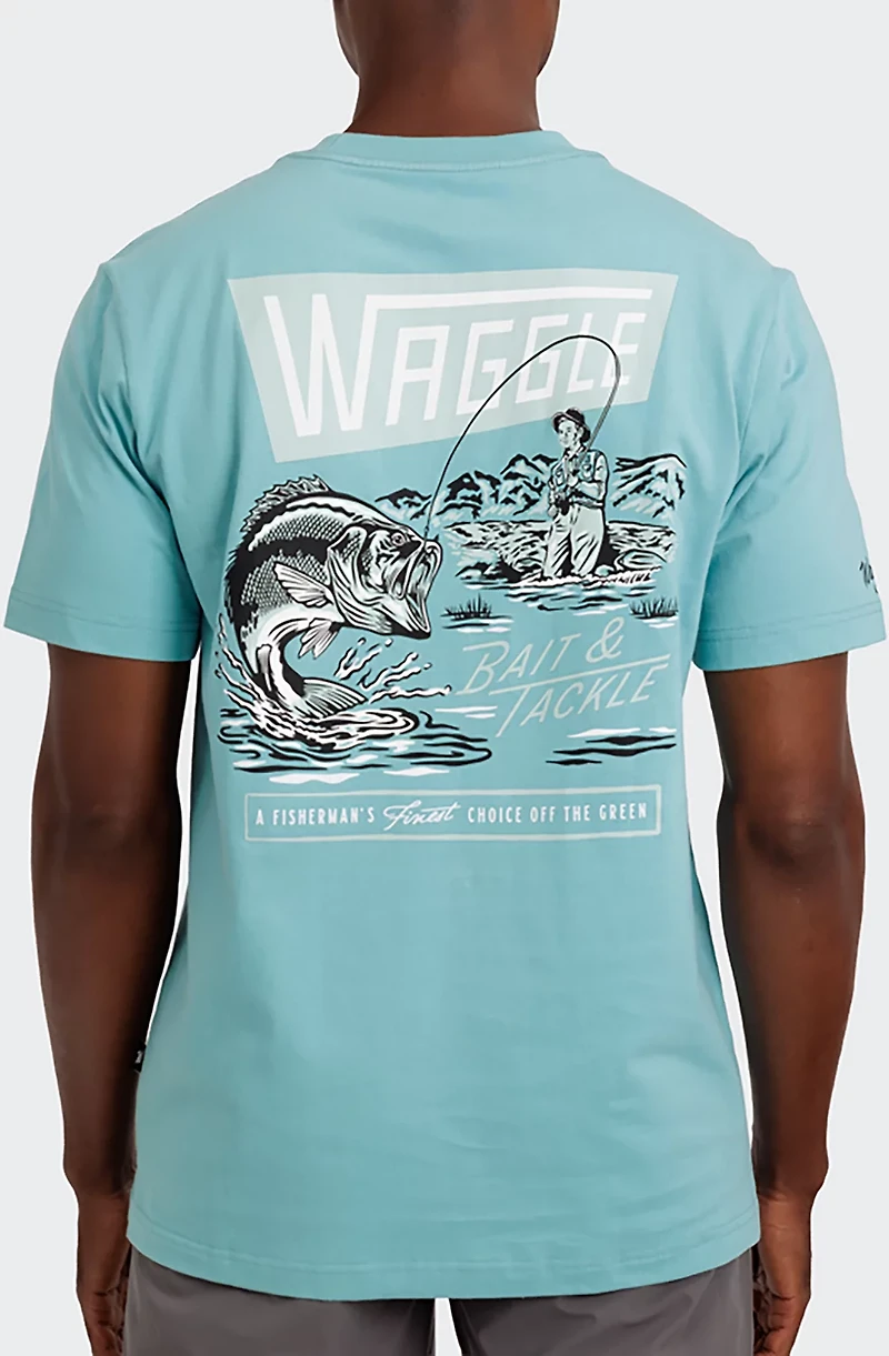 Waggle Golf Men's Bait and Tackle T-shirt